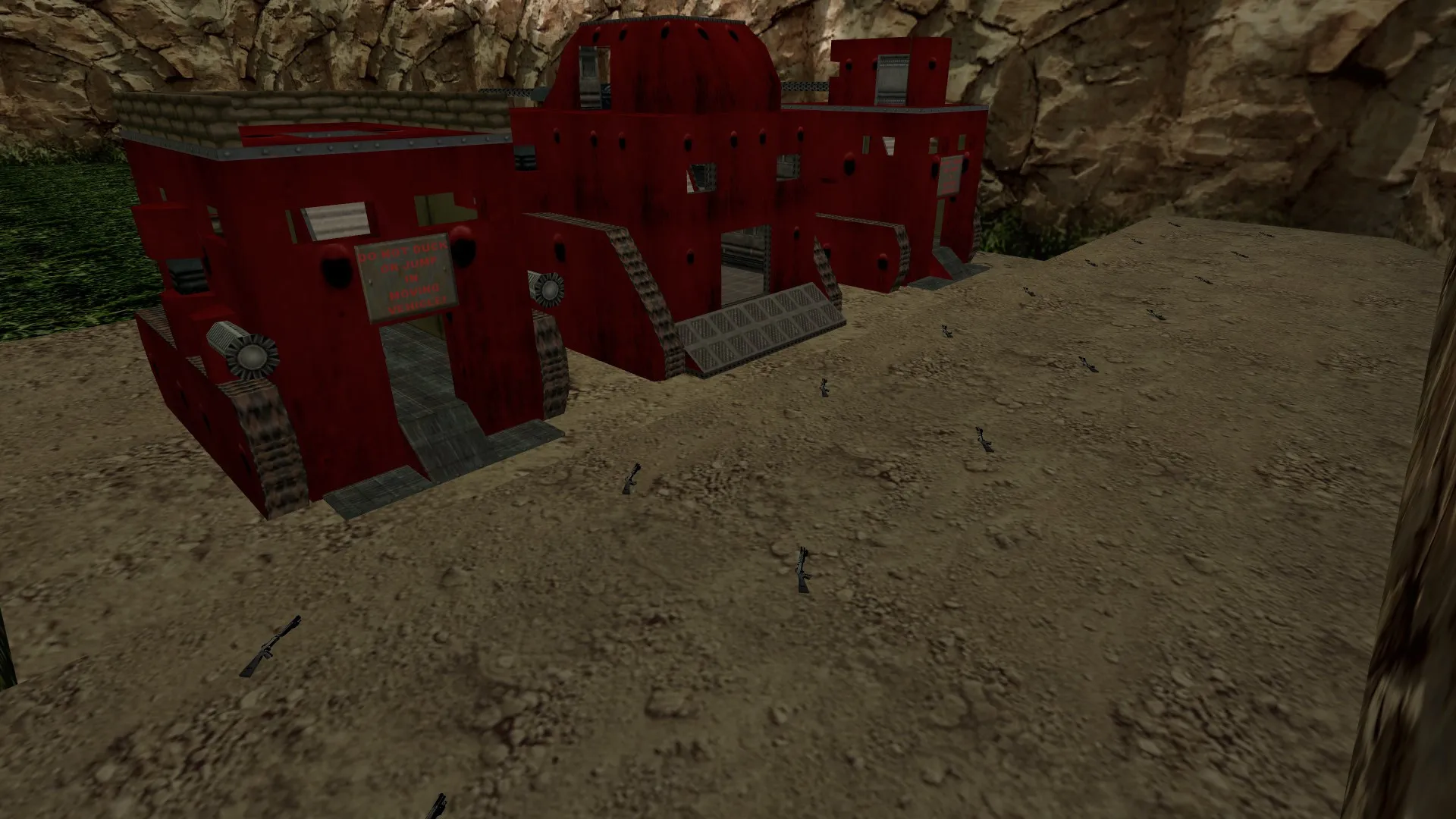 Скриншот  Карта «ow_cc_crazytank» для CS 1.6 – Тактическое сражение на танке