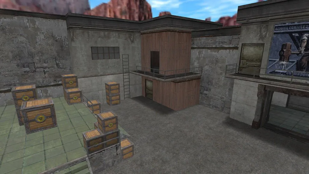 Скриншот  Карта de_prodigy2 для CS 1.6: Тактика и особенности