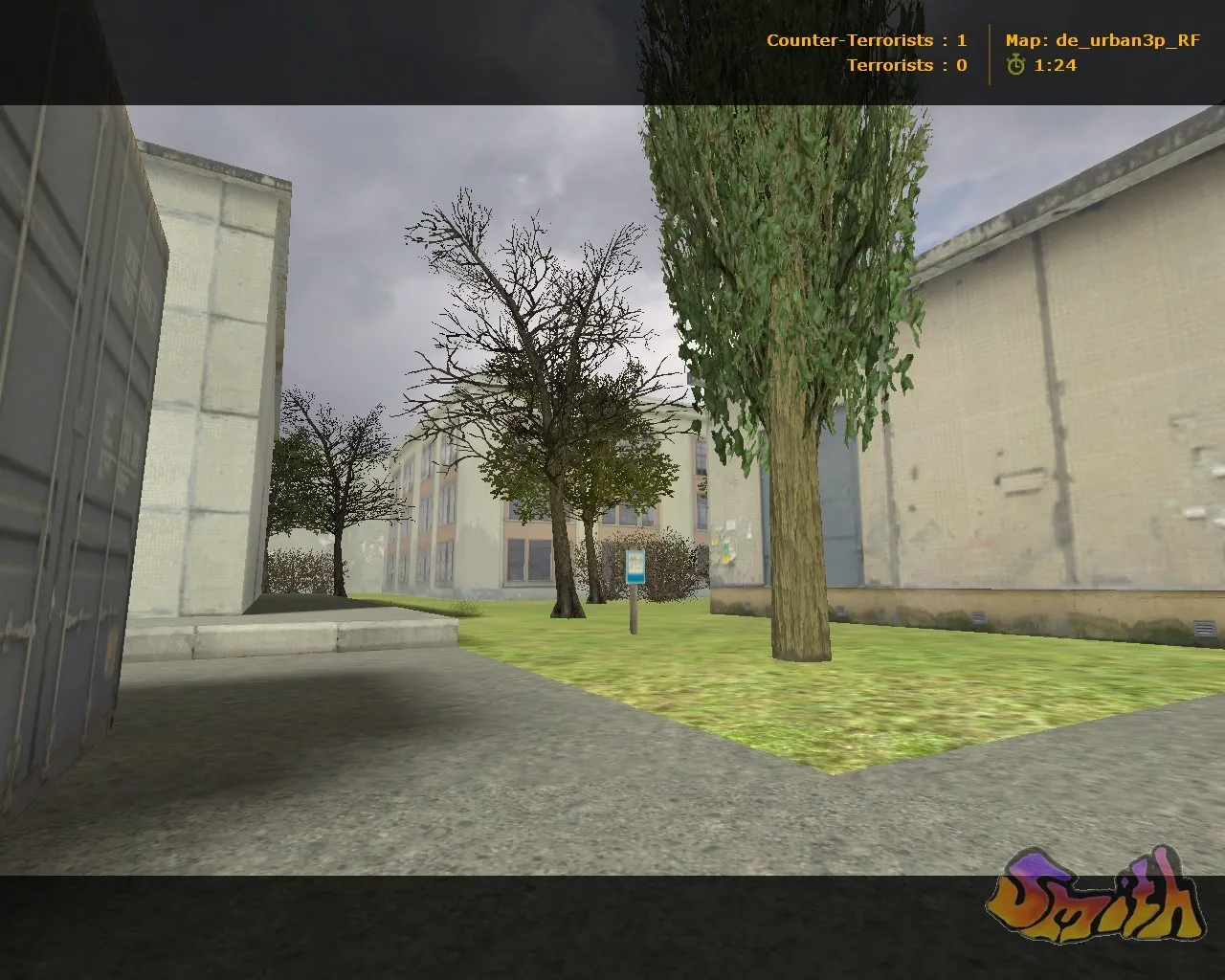 Скриншот  Карта de_urban3p_rf для CS 1.6: Тактика и особенности