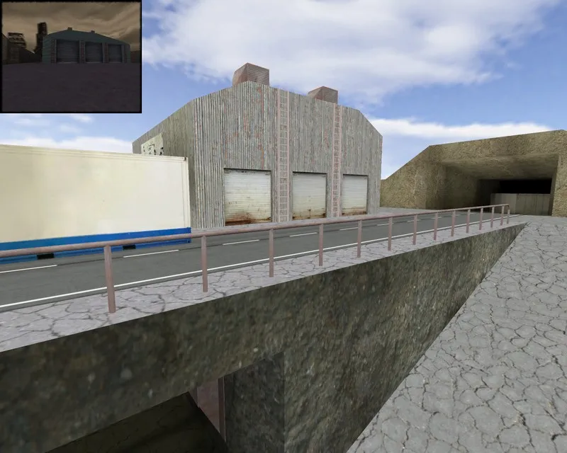 Скриншот  Карта bac_warehouse для CS 1.6: точки, ротации, .nav для ботов и оптимизация wpoly/epoly