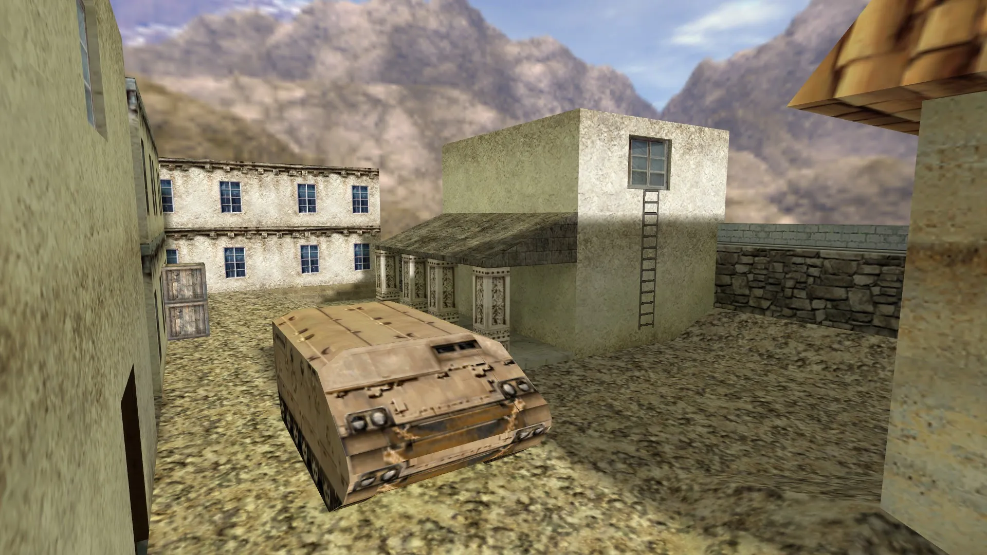 Скриншот  Карта de_southwood для CS 1.6 - Затененные тактики и новые горизонты