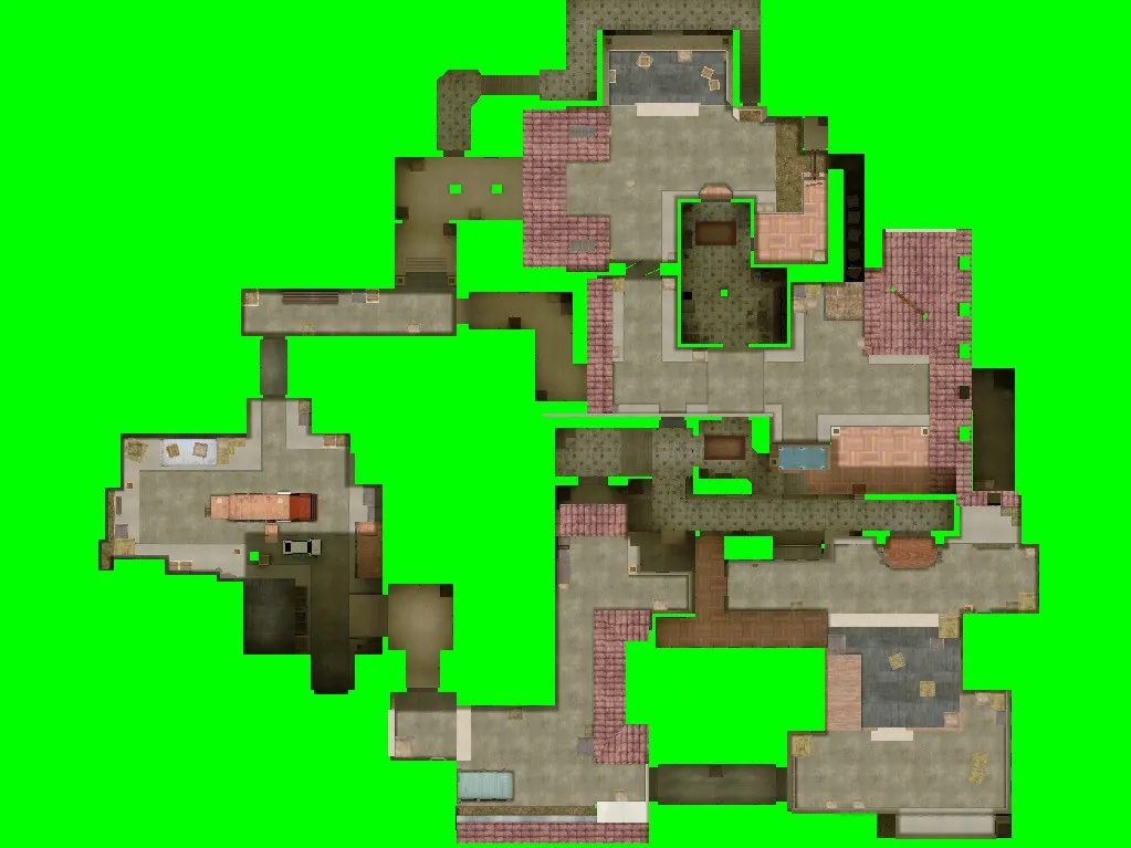 Скриншот  Карта de_trenal для CS 1.6 – Тактические возможности и баланс сторон