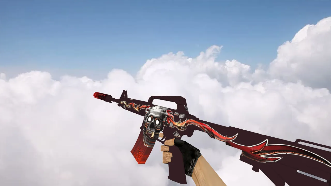 Скриншот Модель M4A1 «Подтвержденное убийство» v_ p_ w_ для CS 1.6: звуки, анимация осмотра, текстуры