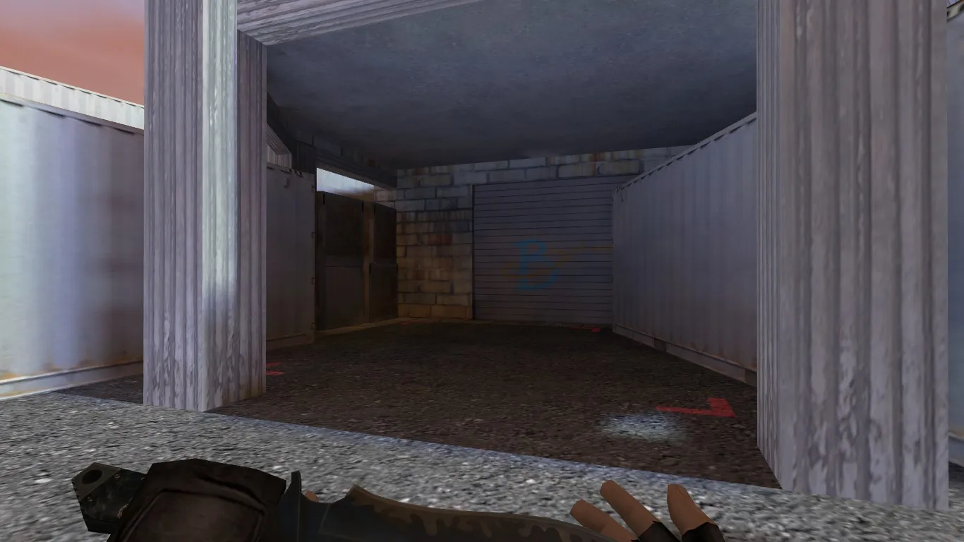 Скриншот  Карта de_unload для CS 1.6 - Подробное описание и тактики