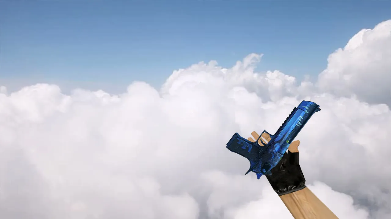 Скриншот Модель «Deagle Ice Dragon» для CS 1.6: уникальная текстура и анимация