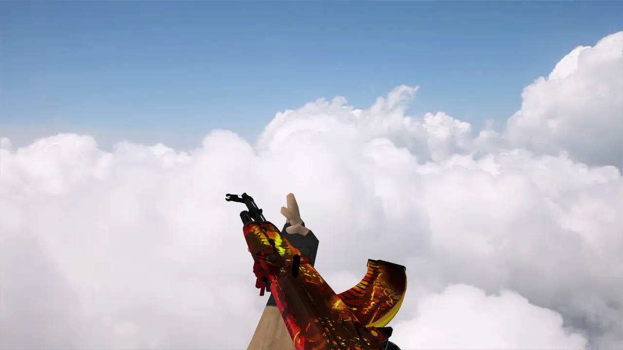 Скриншот Модель AK-47 Lycanthrope для CS 1.6 - Качество и Тактика