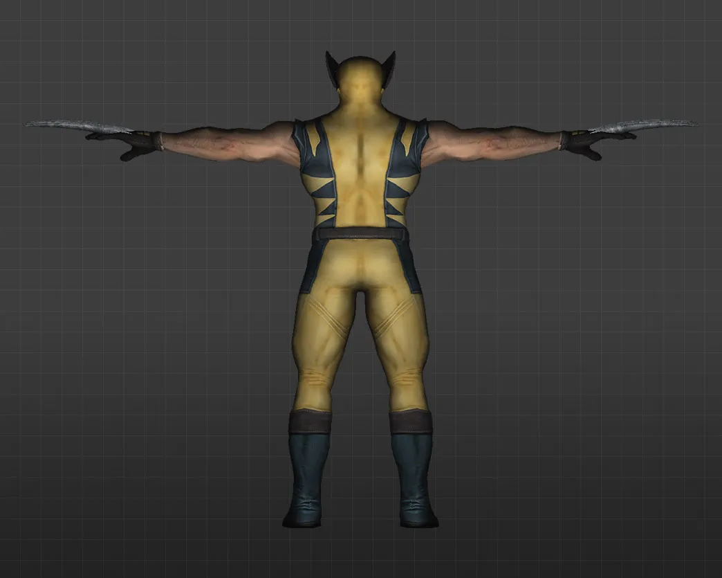 Скриншот Модель «Росомаха» для CS 1.6 - Уникальный скин для вашего персонажа