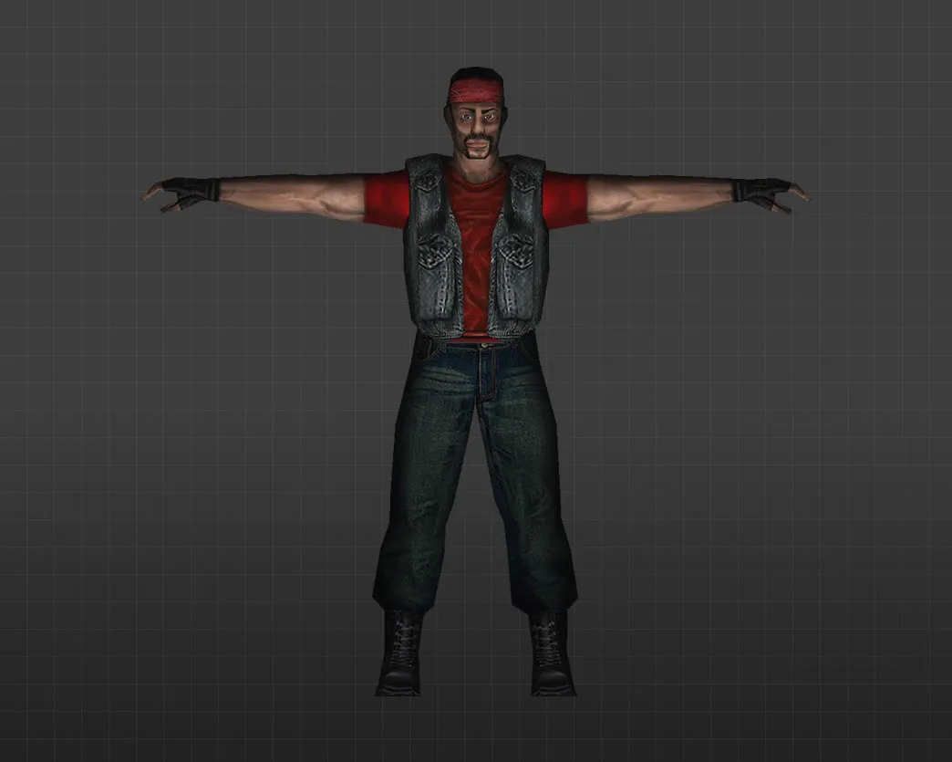 Скриншот Модель «Байкеры» для CS 1.6 - уникальный скин для вашего персонажа