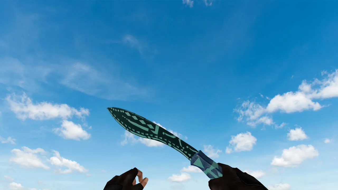 Скриншот Модель «Blade LetriX» для CS 1.6: нож v_ и p_ модели, звук, анимация осмотра и качество текстур