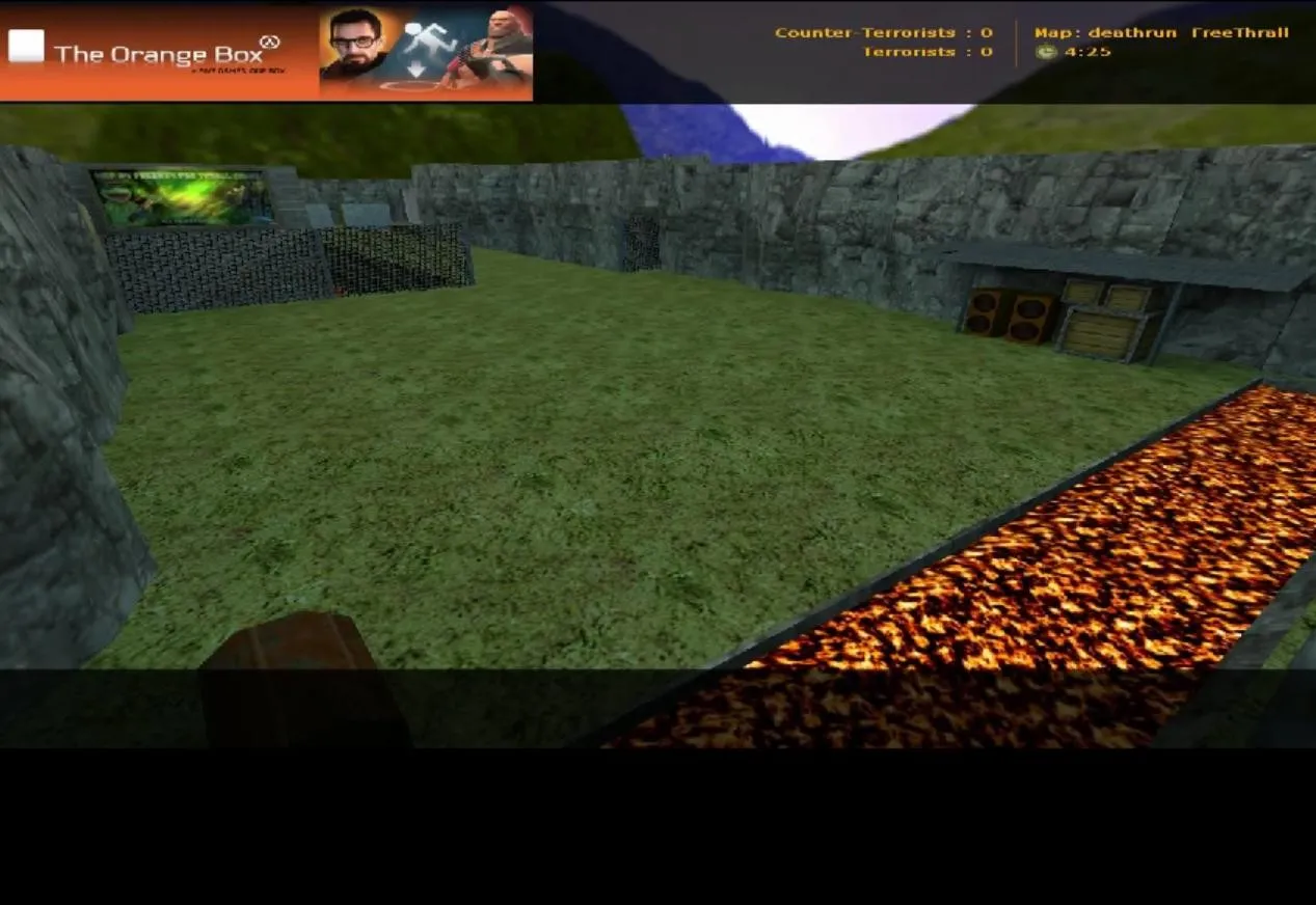 Скриншот Карта «deathrun_freethrall» для CS 1.6