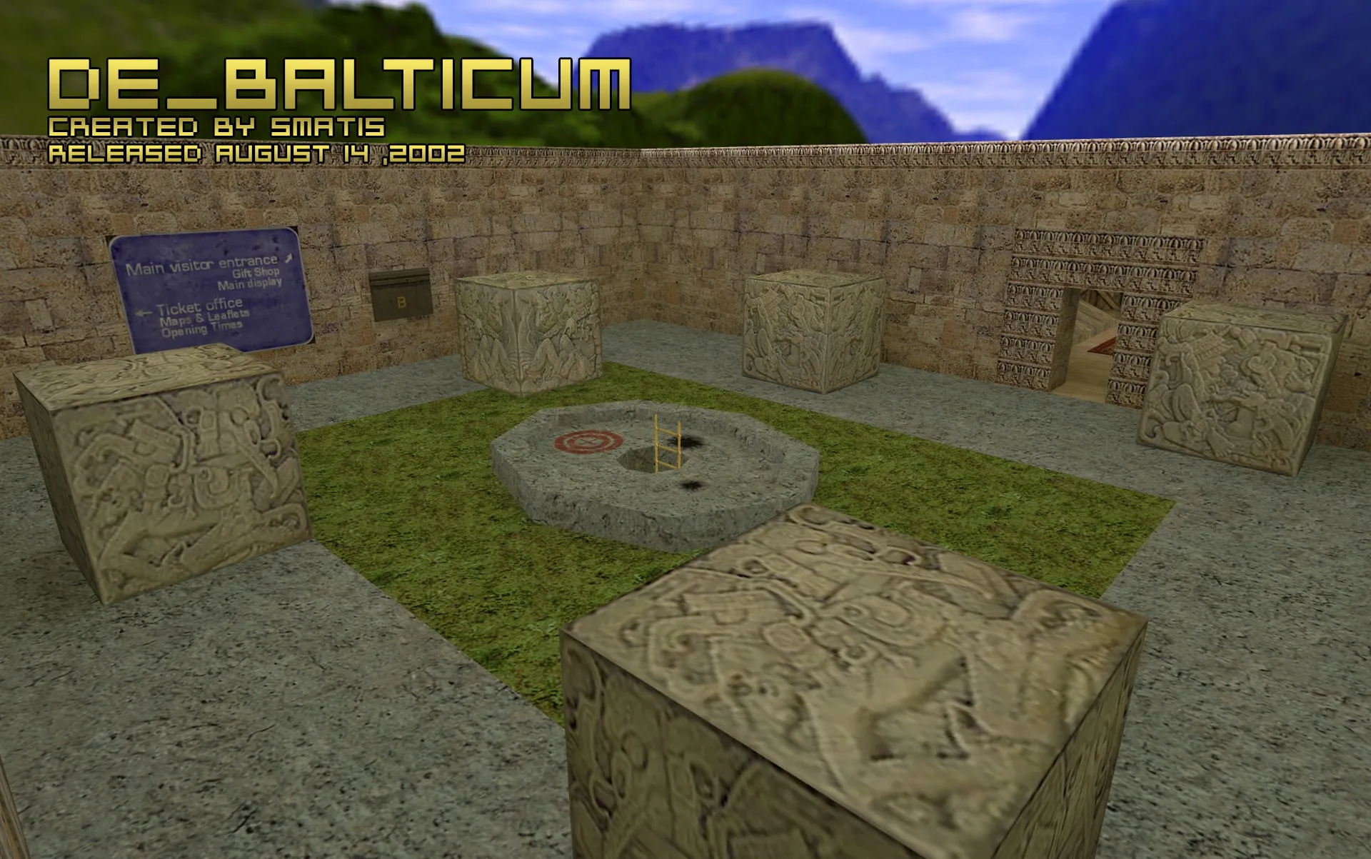 Скриншот Карта «de_balticum» для CS 1.6