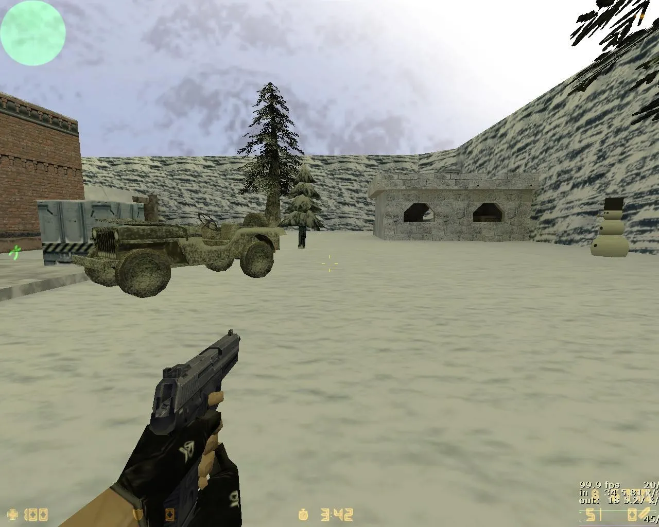 Скриншот  Карта de_outlands_christmas для CS 1.6: Подробный обзор и тактика