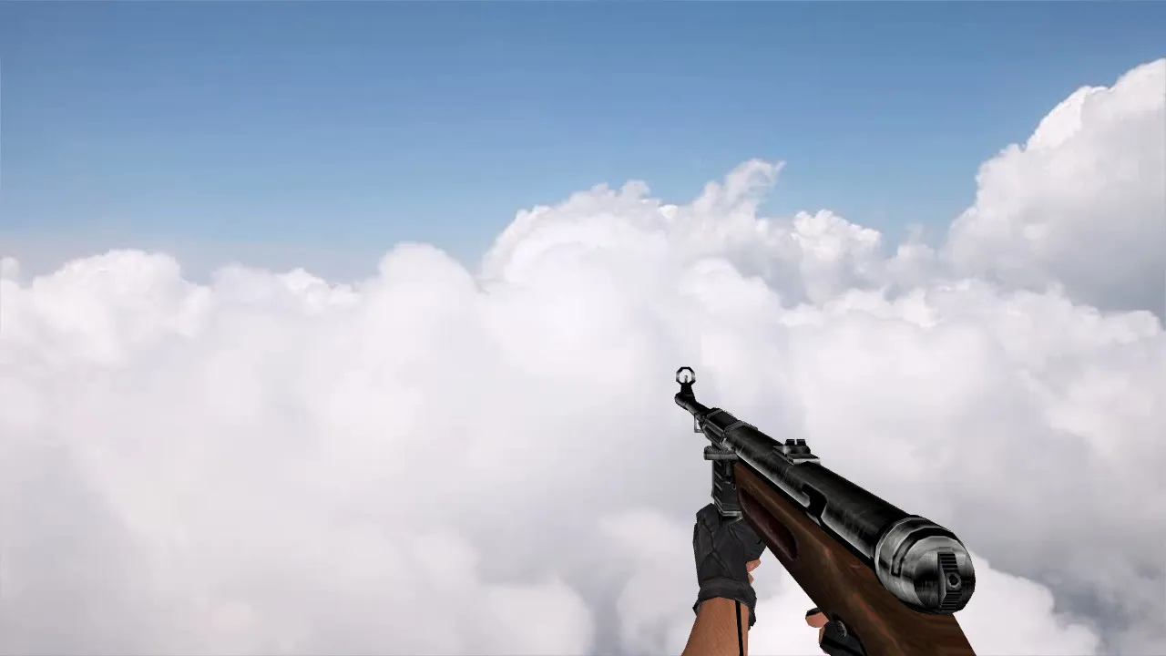 Скриншот Модель «Maschinenpistole 41» для CS 1.6 - Уникальный скин UMP-45