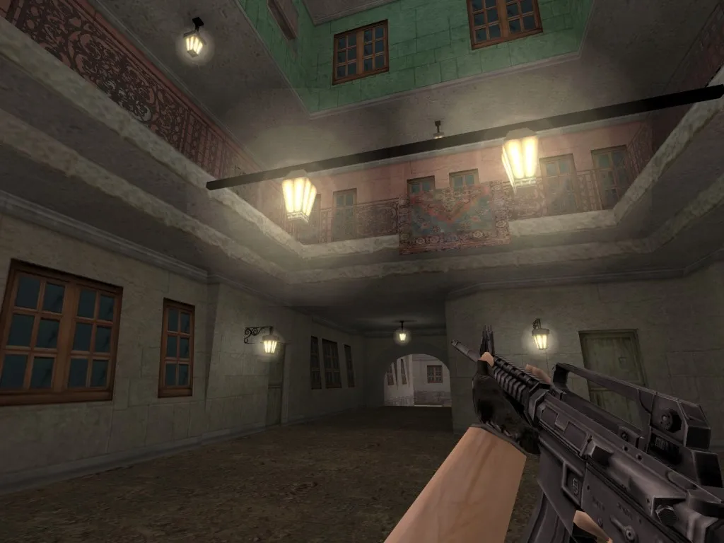 Скриншот  Карта de_montaz_cz для CS 1.6 - Тактические особенности и детали