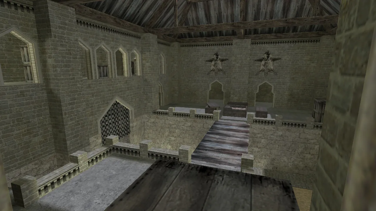 Скриншот  Карта de_ming для CS 1.6 – Тактические возможности и особенности