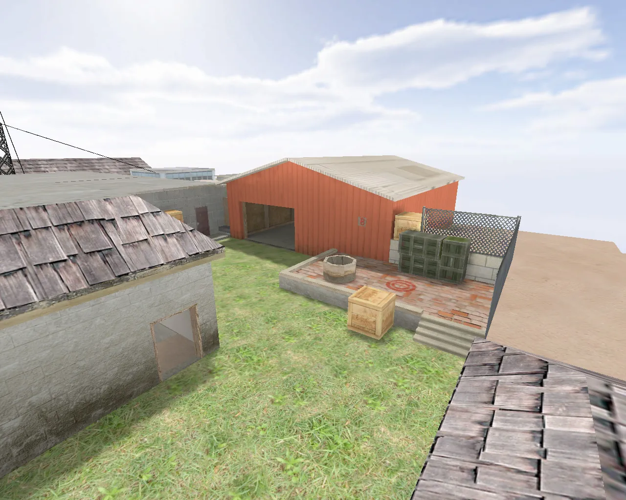 Скриншот  Карта «de_verso» для CS 1.6 - Тактические возможности и стратегия