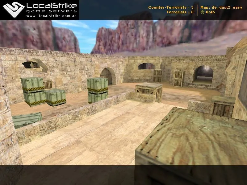 Скриншот Карта «de_dust2_easyoa» для CS 1.6