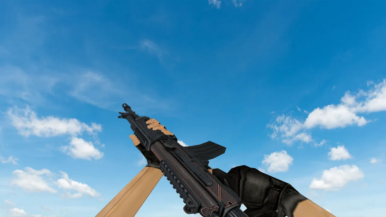 Скриншот Модель «Galil Vacuum» для CS 1.6: Качество и Анимация