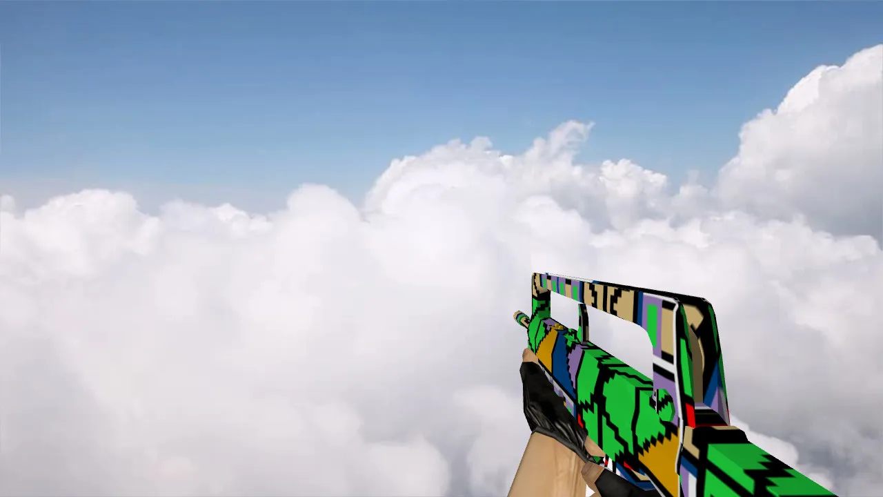 Скриншот Модель «Default Famas Pixel» для CS 1.6