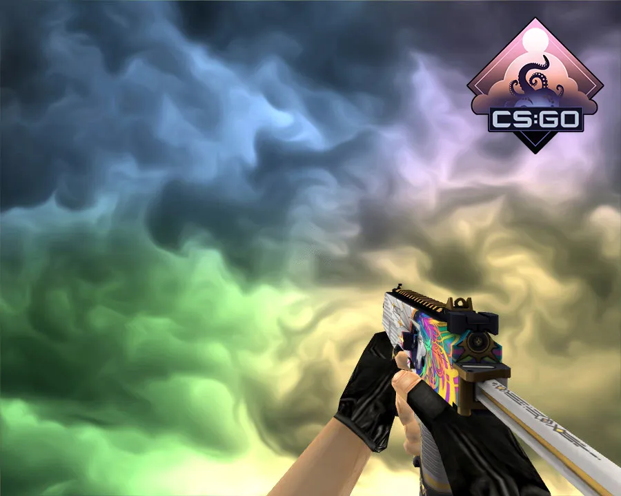 Скриншот MP9 | Звёздный защитник для CS 1.6 - Оружие с уникальным стилем