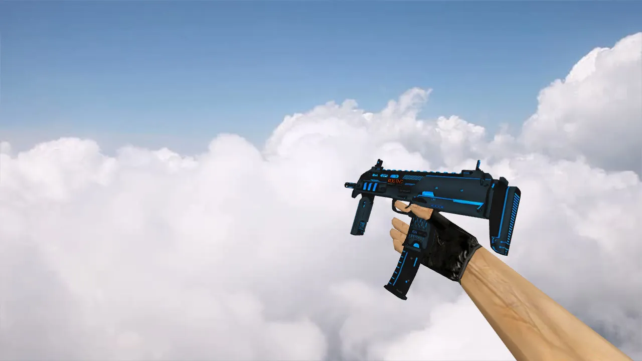 Скриншот Модель MP7 Plasmax для CS 1.6 – уникальный стиль и качество