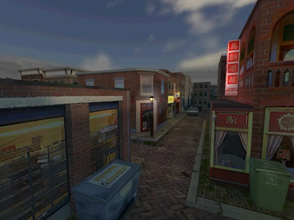 Скриншот de_downtown для CS 1.6: установка карты, .nav для ботов, оптимизация и настройки сервера