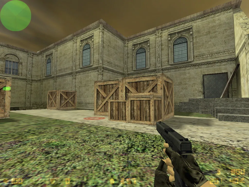 Скриншот  Карта de_schlempe для CS 1.6: тактические особенности и оптимизация