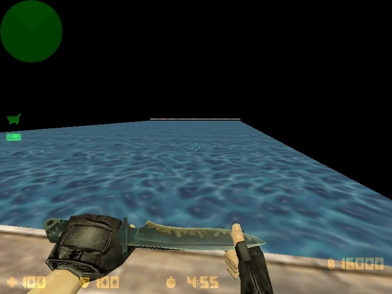 Скриншот  Карта «de_waterbomarea» для CS 1.6 - Тактические особенности и оптимизация