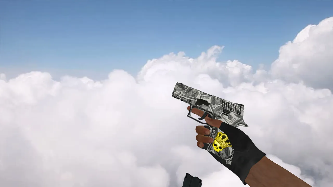 Скриншот  Модель P250 «Франклин» для CS 1.6 - Обзор и Скачивание