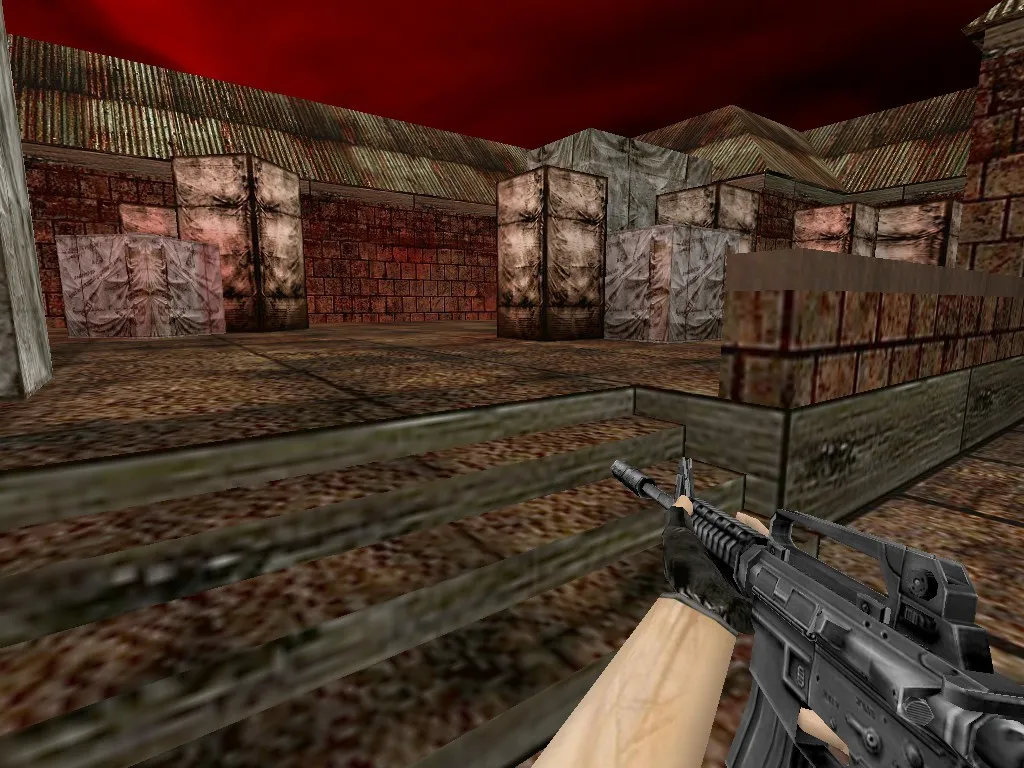 Скриншот  Карта de_inferno_haunted для CS 1.6 - Тактические возможности и оптимизация