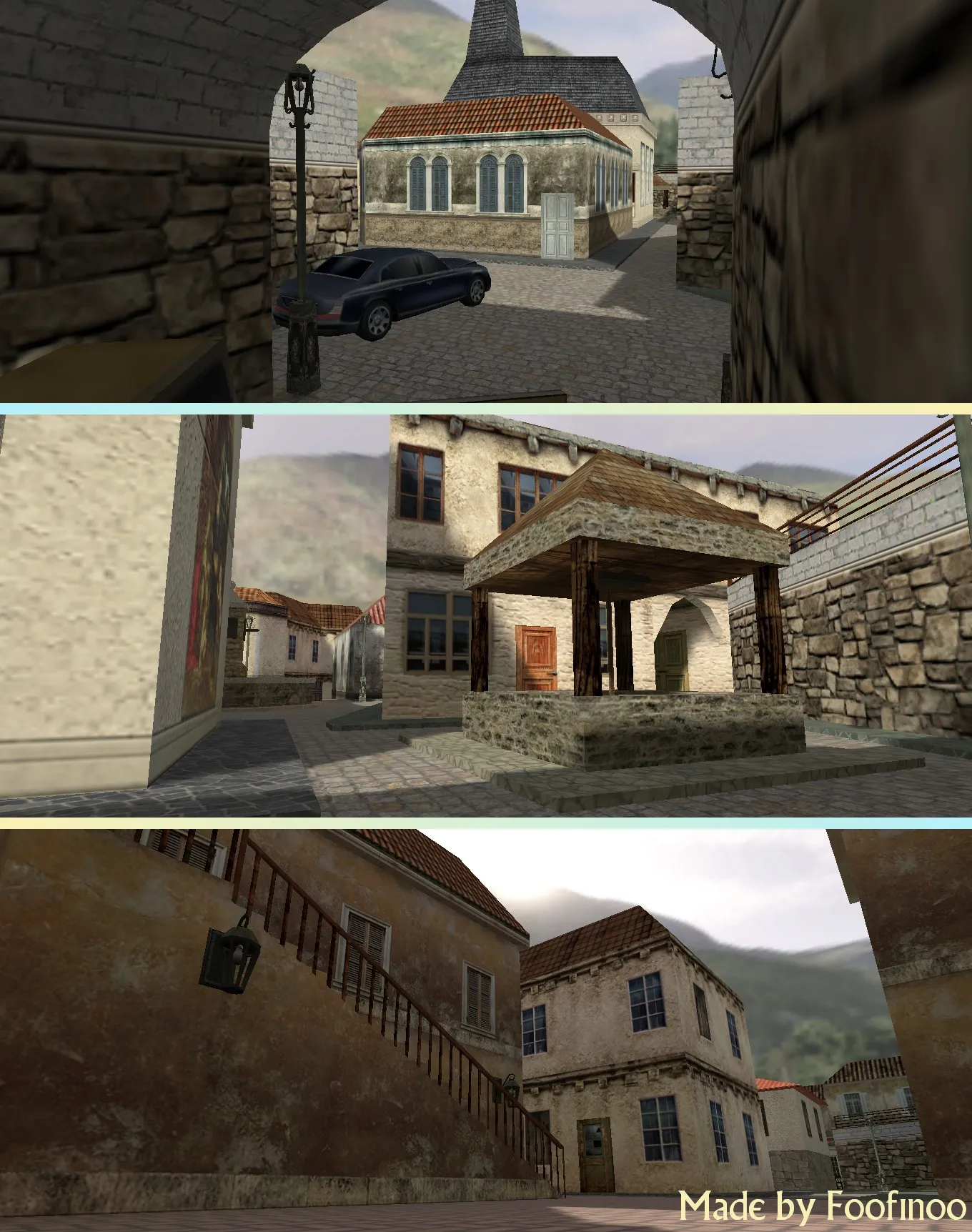 Скриншот  Карта de_boondocks для CS 1.6: баланс сторон, точки, оптимизация wpoly/epoly, .nav и быстрый старт