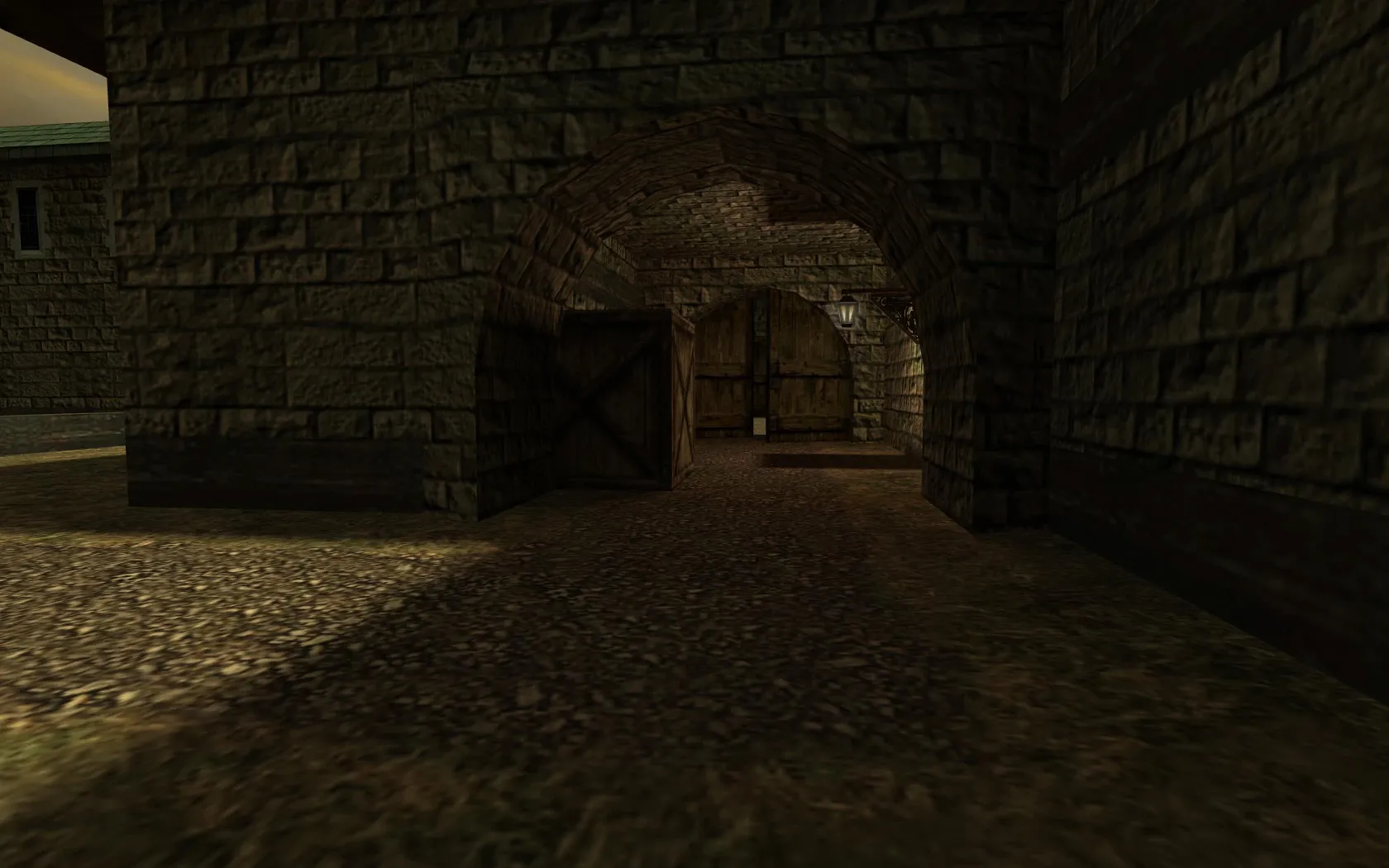 Скриншот  Карта de_dust2_storm для CS 1.6: баланс сторон, точки, .nav для ботов, оптимизация wpoly/epoly