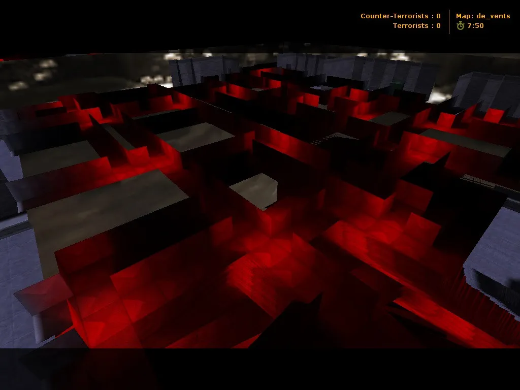 Скриншот Карта de_vents для CS 1.6 - Тактические возможности и подробности
