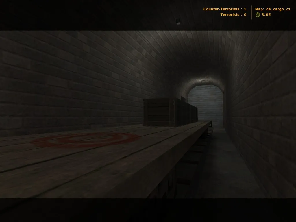 Скриншот  de_cargo_cz — карта для CS 1.6: точки, тактика за CT/T, оптимизация и боты с .nav