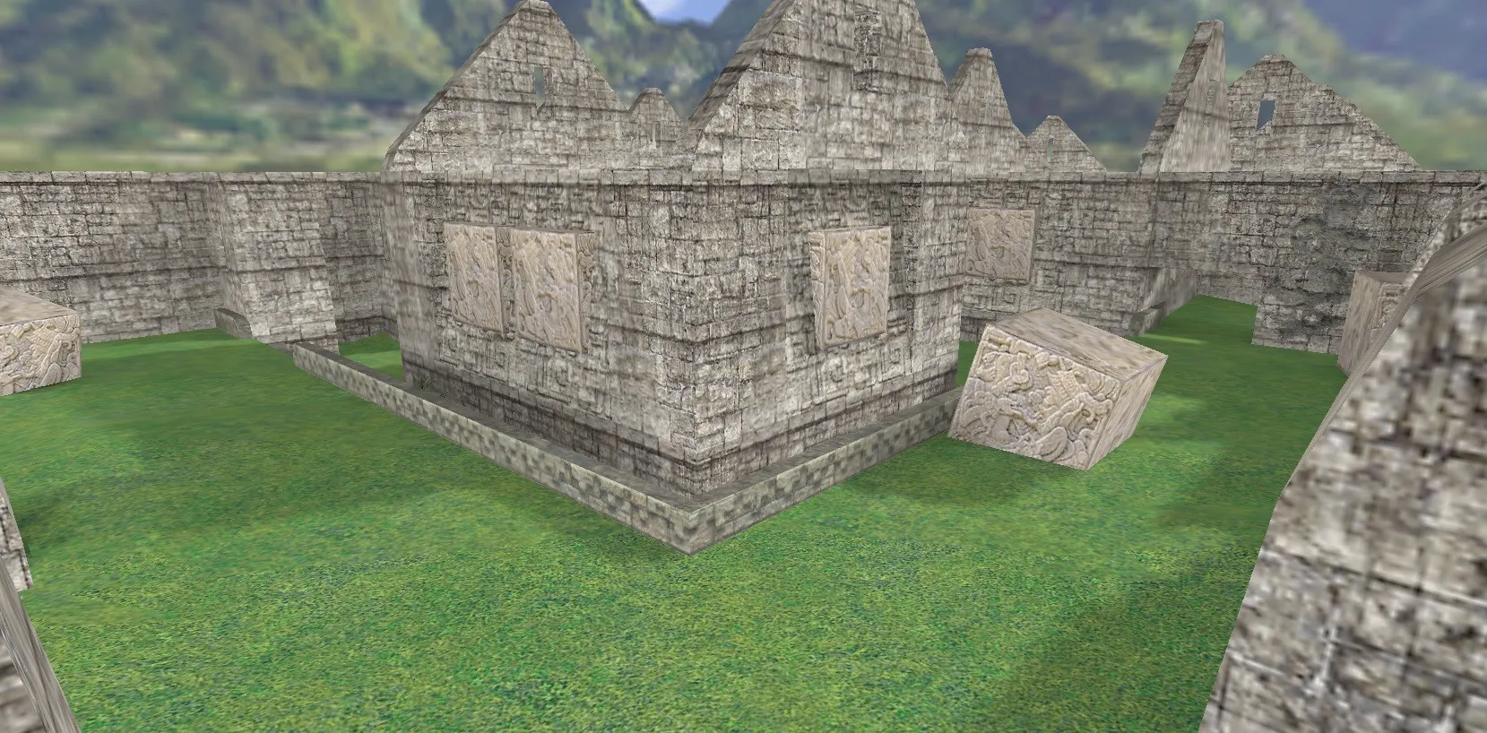 Скриншот  Карта de_inca для CS 1.6 - Тактика, баланс и оптимизация