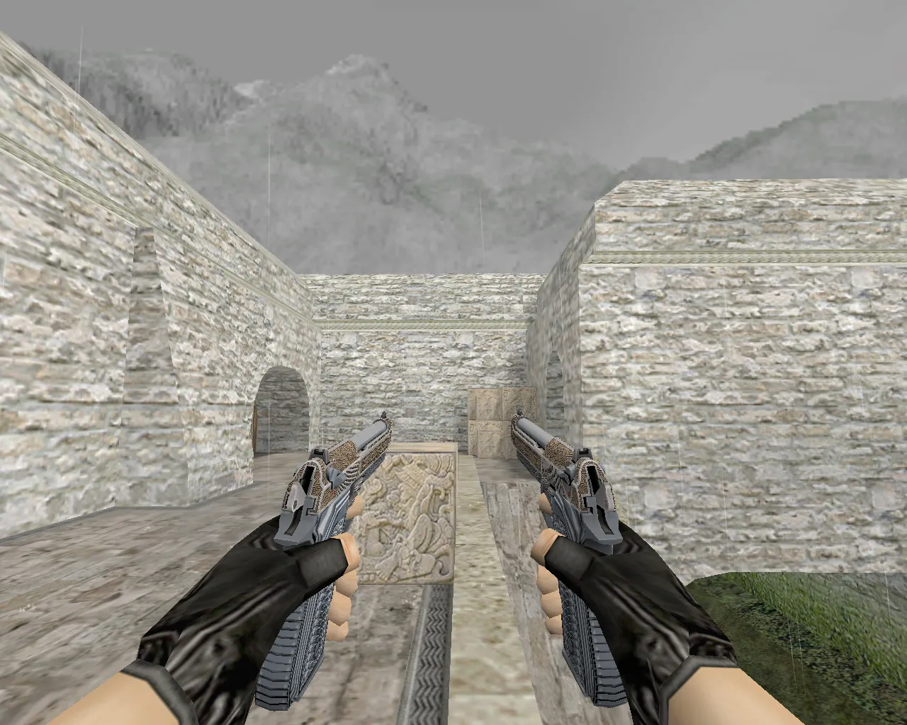 Скриншот Dual Berettas | Протектор (Tread) для CS 1.6 - Модели оружия