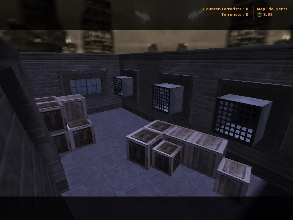 Скриншот  Карта de_vents для CS 1.6 - Тактические возможности и подробности