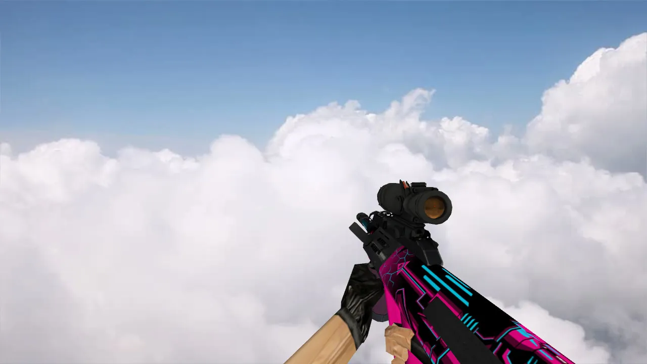 Скриншот Модель AUG Strike для CS 1.6 - Подробности и загрузка