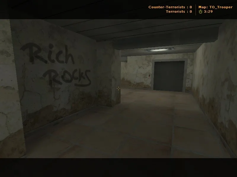 Скриншот  Карта to_trooper для Counter-Strike 1.6 - оптимизация и тактика