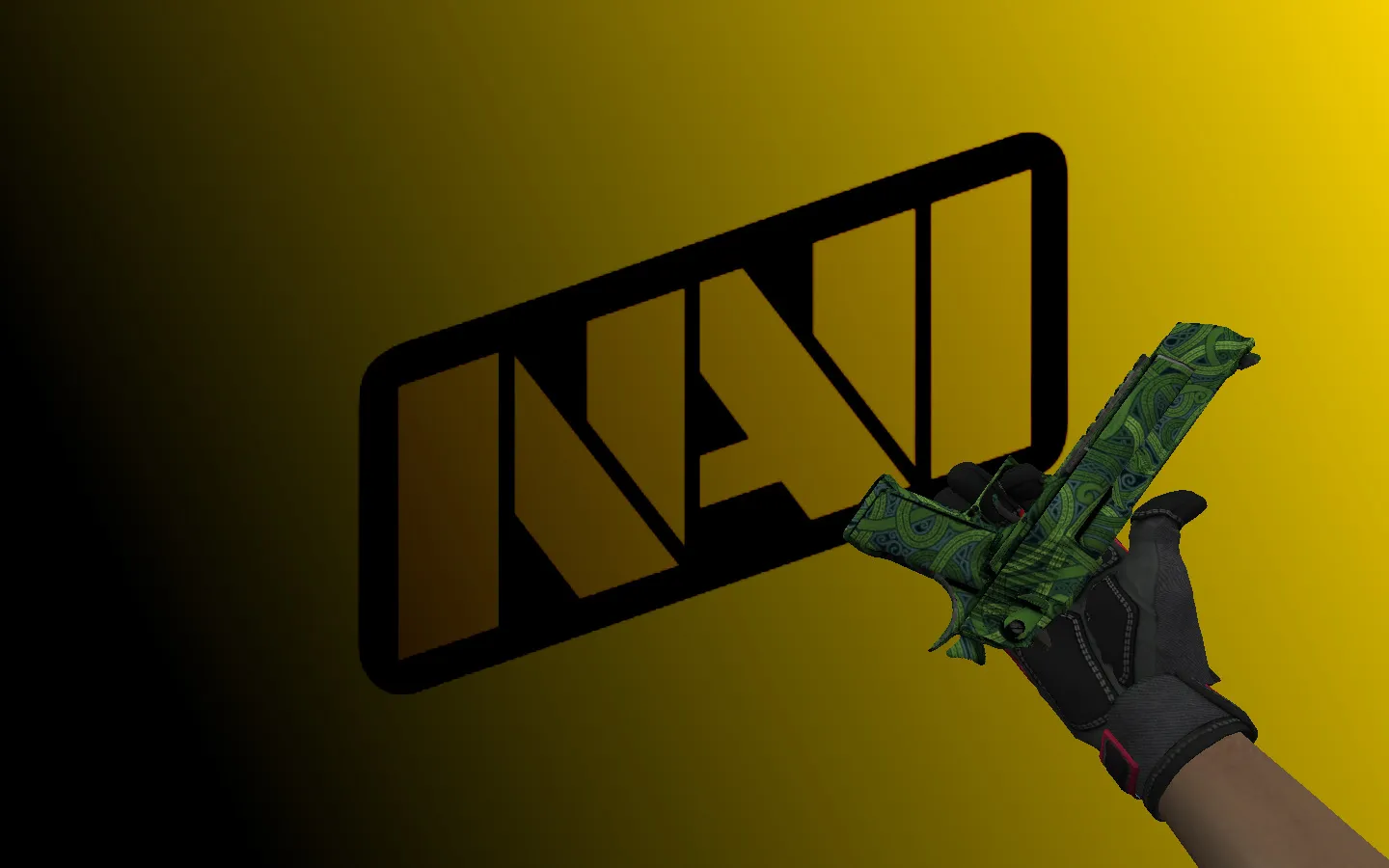 Скриншот electronic Inventory для CS 1.6: пак моделей оружия и перчаток Natus Vincere Денис electronic, с осмотром и звуками USP-S