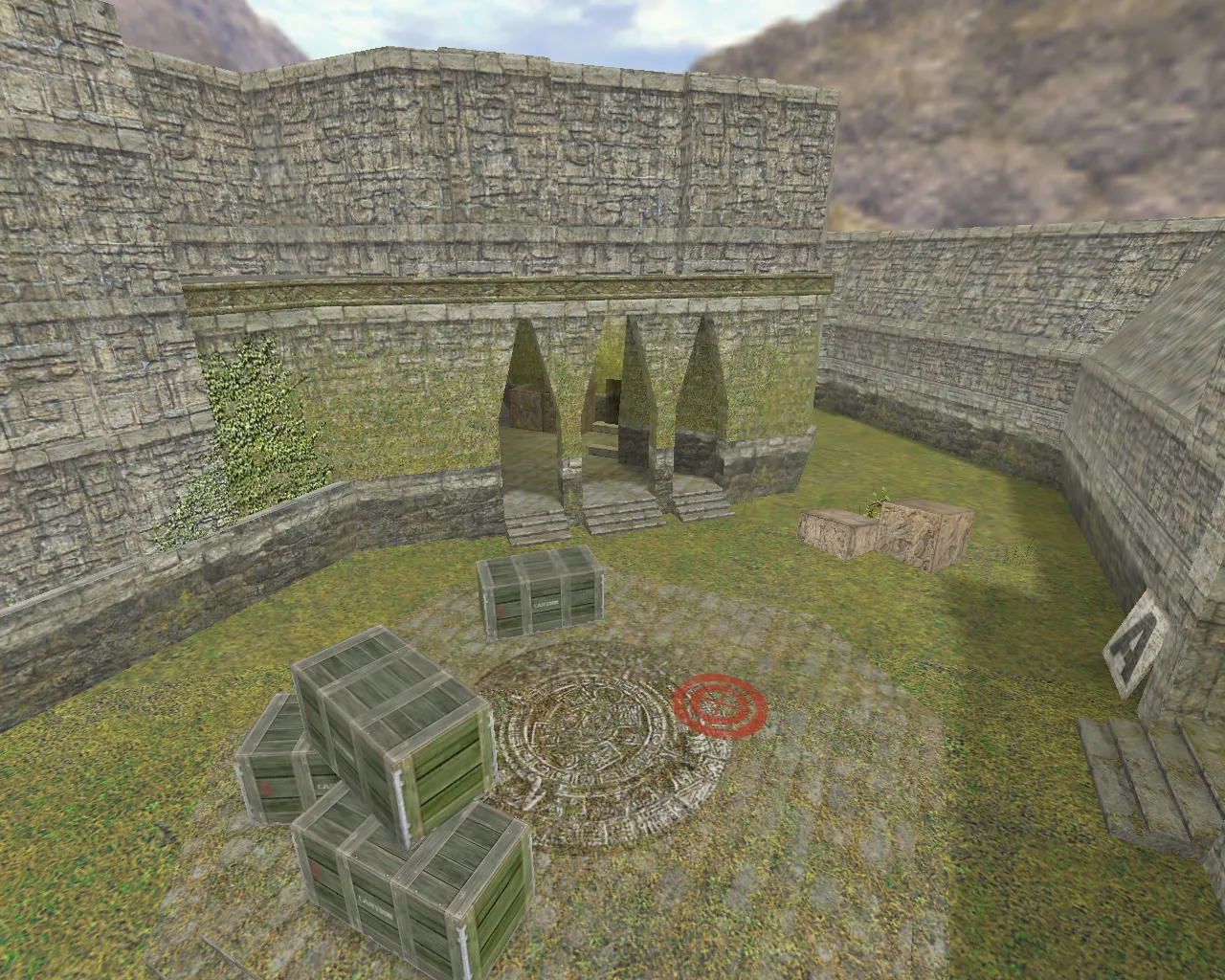 Скриншот Карта de_contra для CS 1.6: точки, раскидки, баланс сторон, .nav для ботов и оптимизация wpoly/epoly