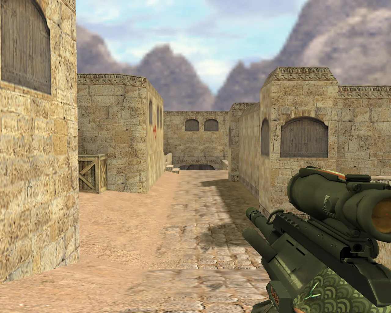 Скриншот Модель AUG Хамелеон для CS 1.6 - Идеальный выбор для игроков