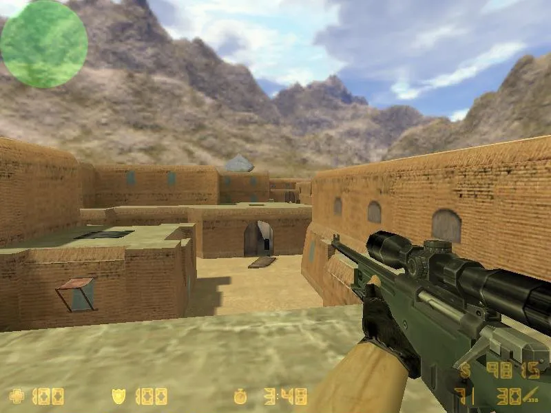 Скриншот  de_dust2indian_fundo для CS 1.6: тактика за T и CT, точки, .nav и оптимизация wpoly/epoly