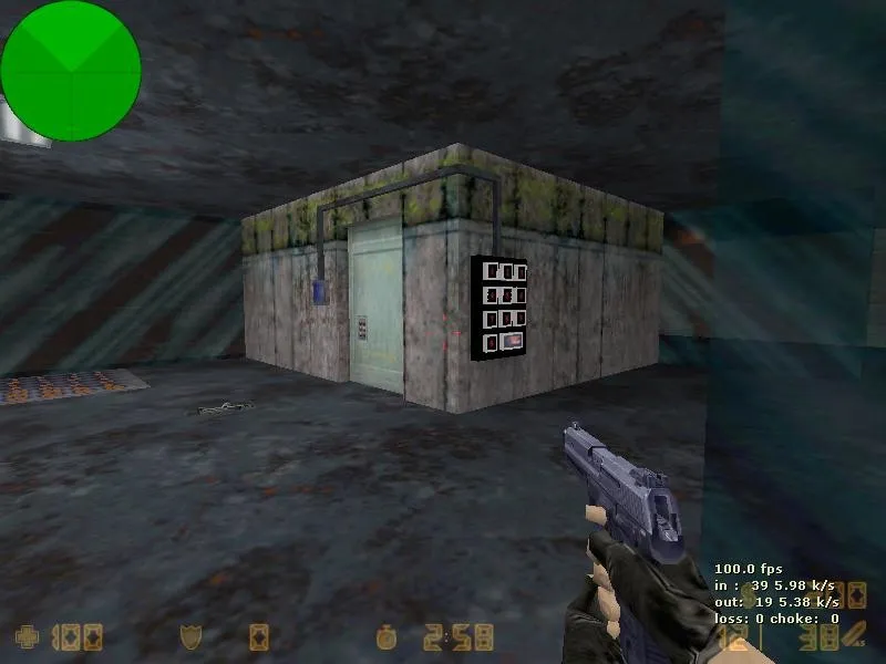 Скриншот  Deathrun map deathrun_youdead для CS 1.6: точки, боты .nav, оптимизация wpoly/epoly и базовые тактики