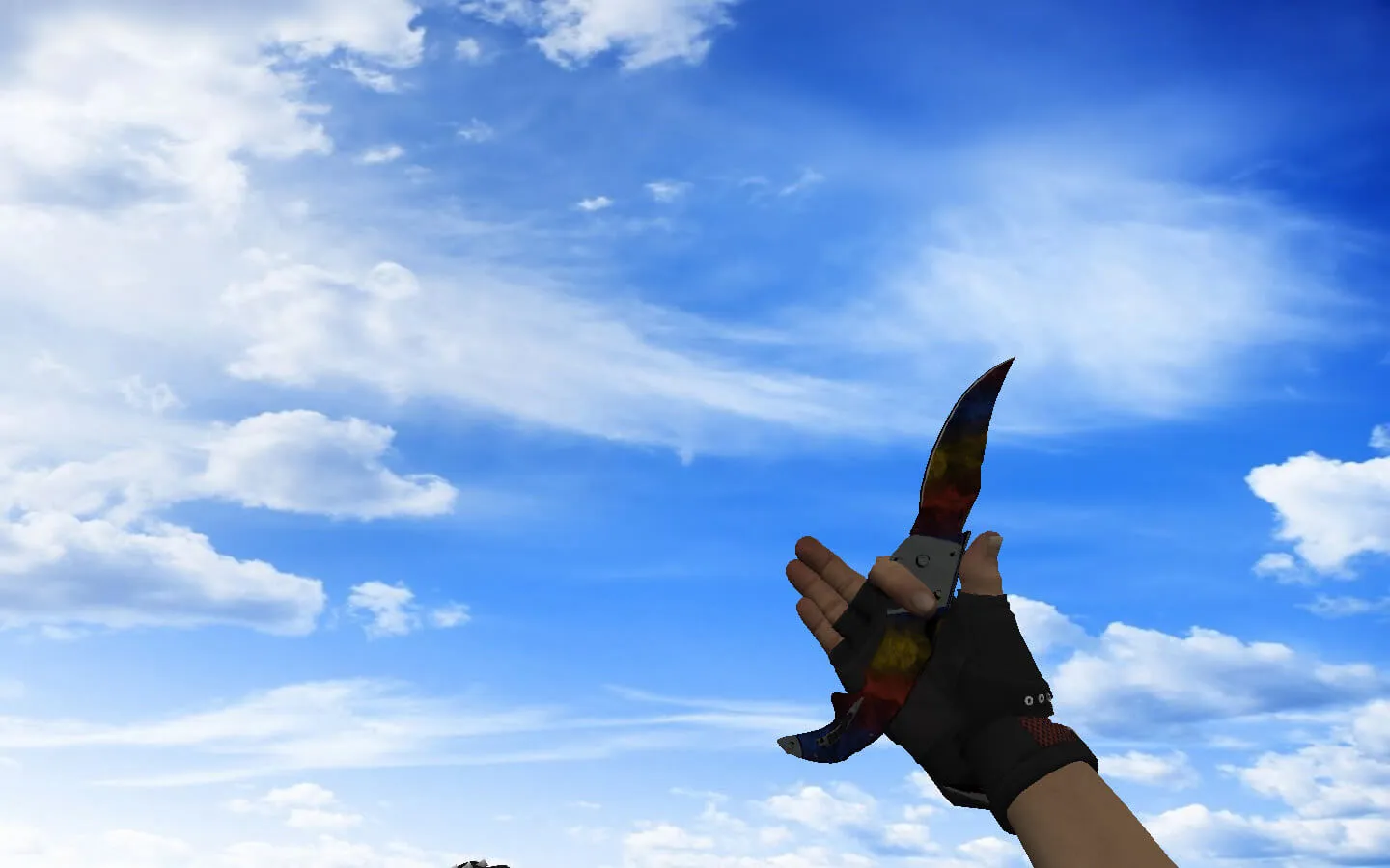 Скриншот Пак скинов с ☆ Перчатками «Бладхаунд | Зола» для CS 1.6: v_ p_ w_ модели, звуки, осмотр, рабочие руки и ножи