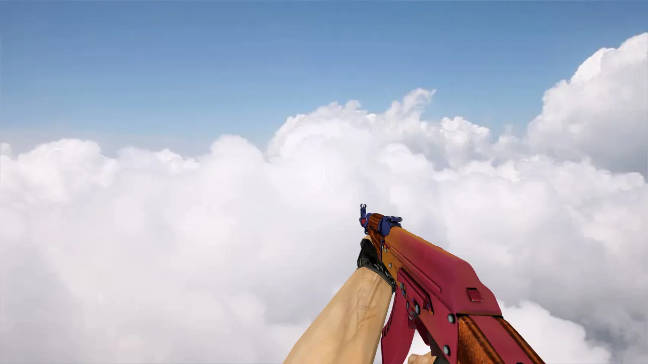 Скриншот Модель АК-47 Fade для CS 1.6 – Уникальность и качество