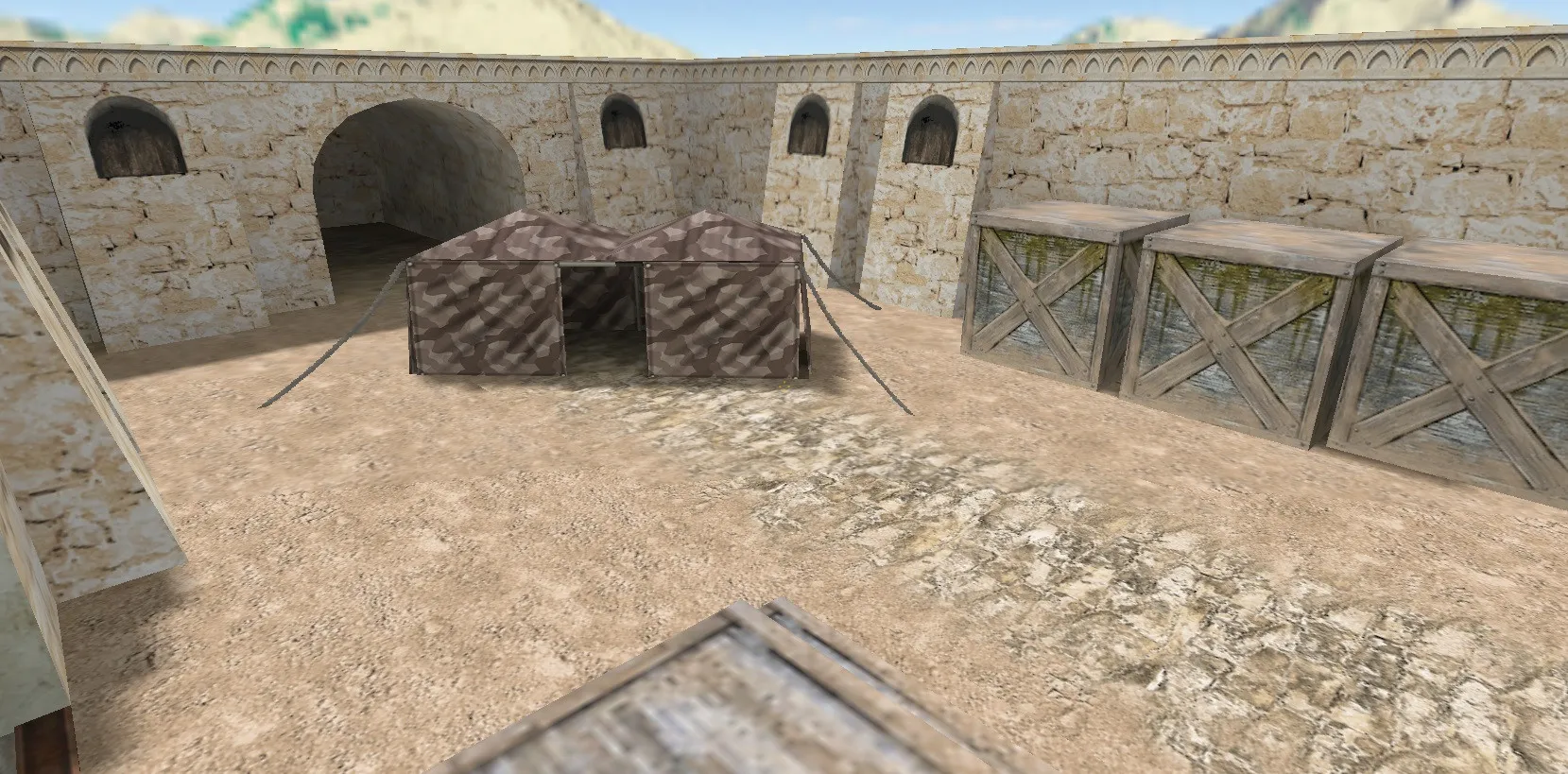 Скриншот  Карта de_medina_v1 для CS 1.6 - Описание и Тактика