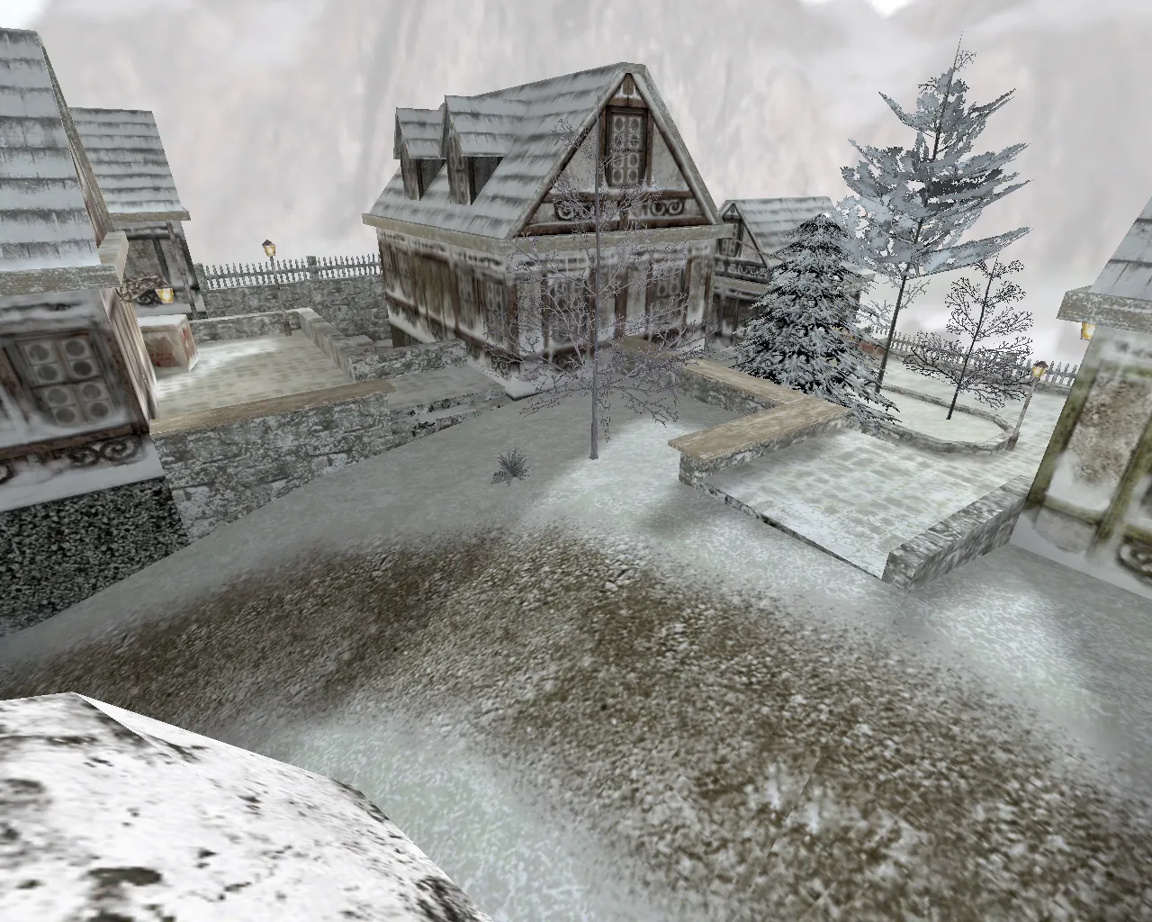 Скриншот Карта de_alps для CS 1.6: разбор точек, маршрутов и настроек под стабильный FPS