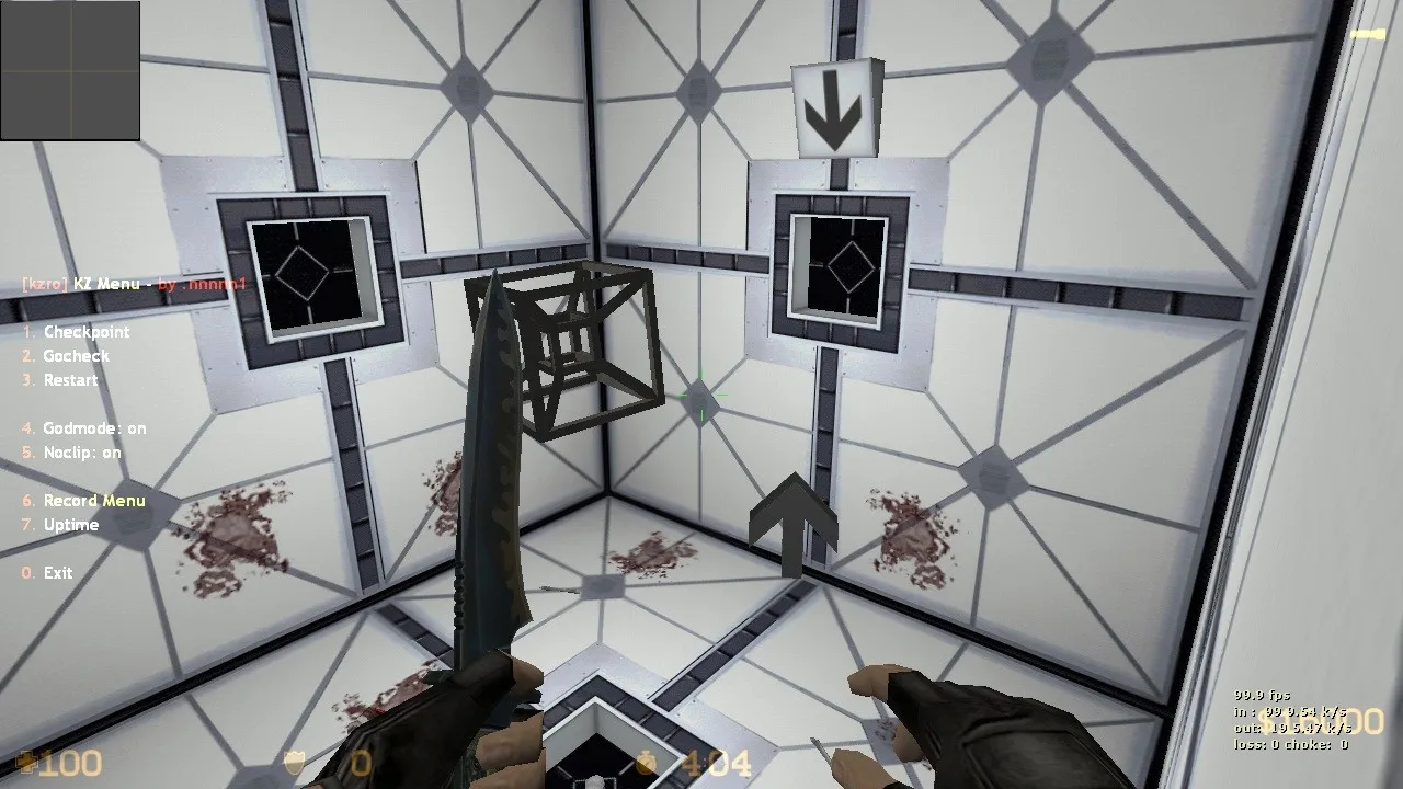 Скриншот Карта «deathrun_cube» для CS 1.6