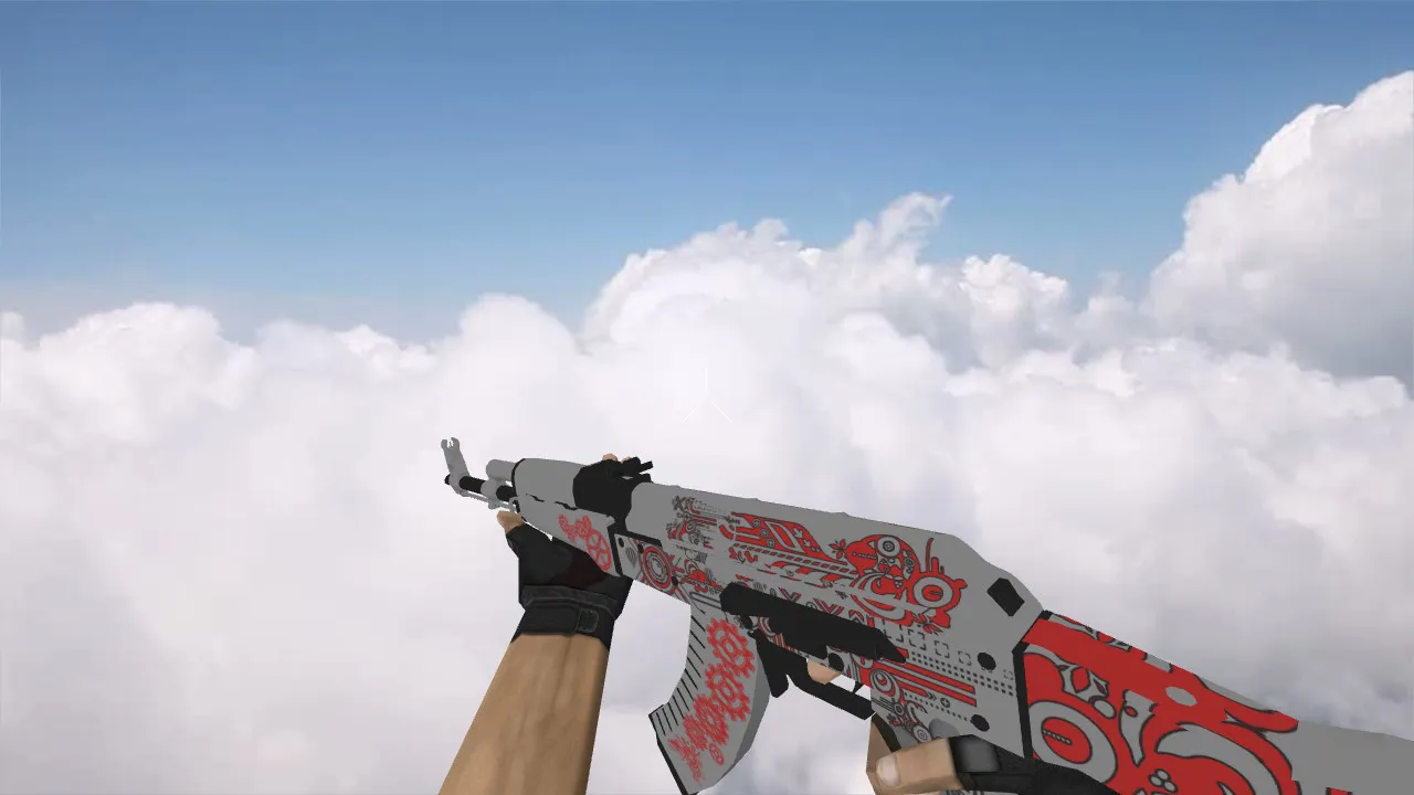 Скриншот Модель АК-47 Gear для CS 1.6 - Оружие с уникальным дизайном